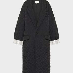 QUILTED COCOONING COAT