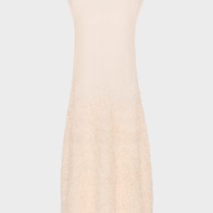 Retrograde silk knit dress