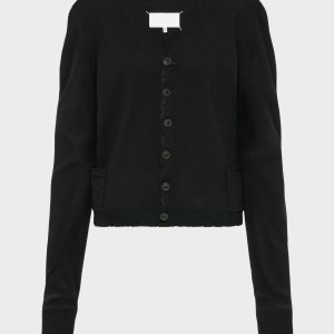 Wool v-neck cardigan