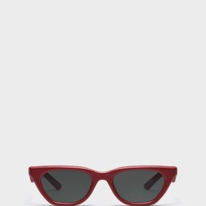 Red Leather Sunglasses x Gentle Monster?