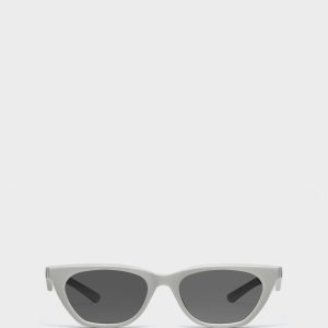 Gray Cat-Eye Sunglasses x Gentle Monster?