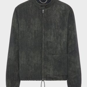 Cotton caban jacket