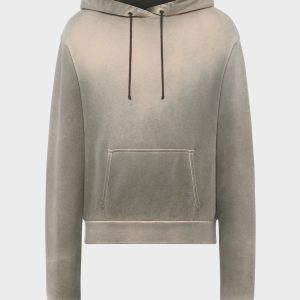 Cotton hooded sweatshirt