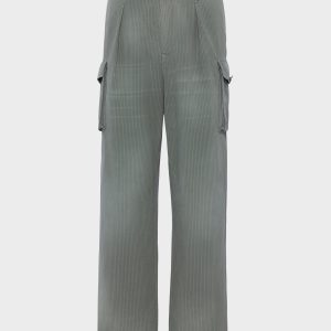 Cotton-blend cargo trousers