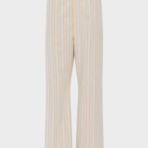Striped pyjama cotton trousers