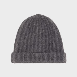 Felted wool beanie