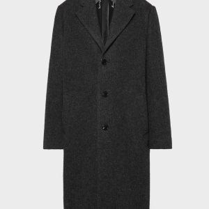 Women's Gray Wool Coat