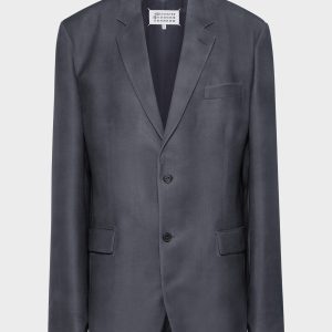 Mohair Wool Suit Jacket