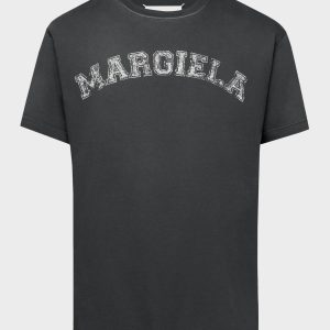 Black Cotton Relaxed-fit T-Shirt