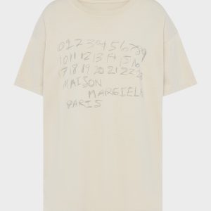 Numerical cotton T-shirt