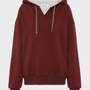 Cotton Shoelace Hoodie