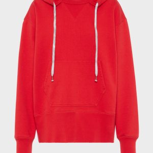 Cotton hooded sweatshirt
