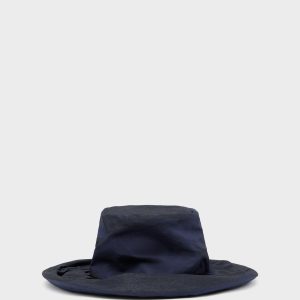 Foil-treated cotton hat