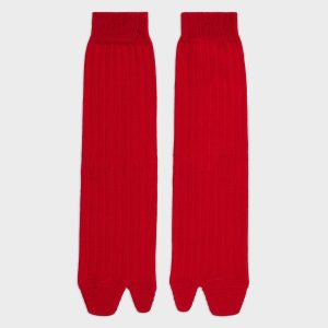 Jersey Cotton Tabi Socks For Women