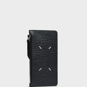 Black Leather Card Holder