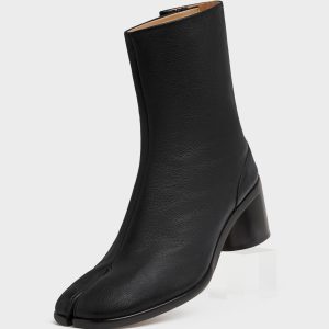 Tabi Leather Ankle Boots Nutmeg