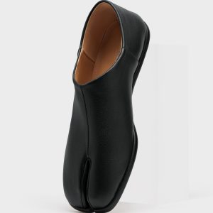 Leather Slippers for Women Tabi Babouche