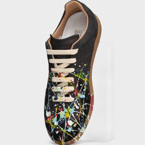 Paint Drop Replica Sneakers Black