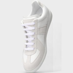 White Calf Leather Replica Sneaker