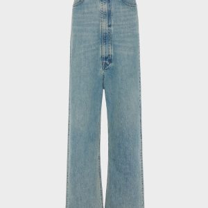 Dropped-Rise Denim Jeans
