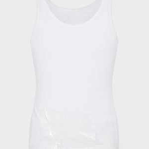 Taped Cotton Tank Top