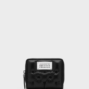 Small Zip Around Embroidered Wallet Glam Slam