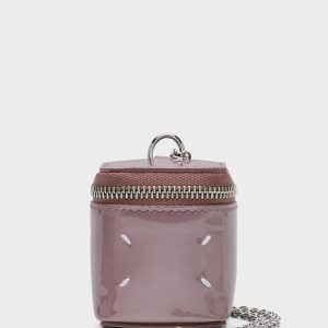 MINI CUBE BAG SIZE WITH LONG CHAIN STRA