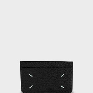 Four Stitches Cardholder Embossed Leather