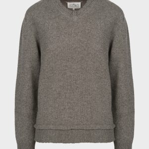 Oversized V-Neck Jumper