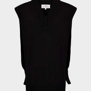 V-Neck Vest - Knit