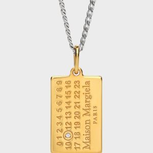 LAB-GROWN DIAMONDS NUMBERS PENDANT