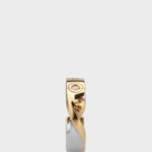 LAB-GROWN DIAMOND NUMBERS EARCUFF 4 mm