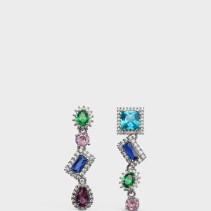 CLUSTER PENDANT EARRINGS (2)